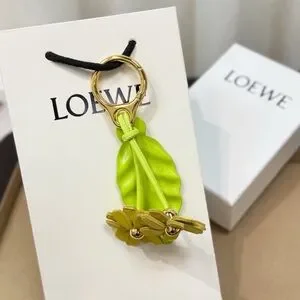 Loewe | Accessories | Loewe Vibrant Yellow Floral Keyring  display picture 1